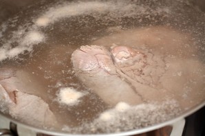 Мясной суп с вермишелью - фото шаг 2