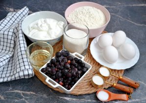 Кекс на йогурте - фото шаг 1