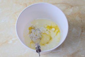 Блинчики с курицей и сыром - фото шаг 3