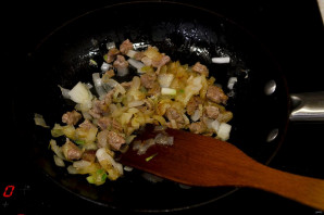 Оладьи из кабачков с мясом - фото шаг 3