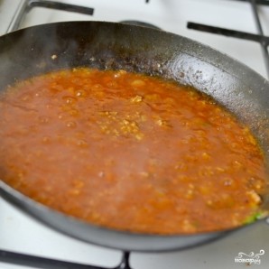 Соус с фаршем для спагетти - фото шаг 4