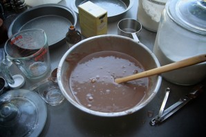 Клубнично-шоколадный торт - фото шаг 1