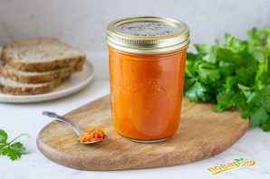 Салат из моркови "Оранжевое чудо" на зиму - фото шаг 7