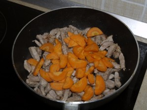 Рагу с мясом и грибами - фото шаг 3