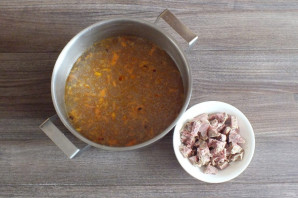 Суп с кинзой и говядиной - фото шаг 5