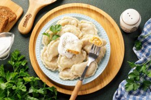 Вареники с капустой - фото шаг 14