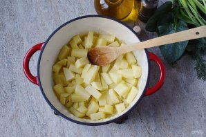 Постный картофельный суп - фото шаг 4