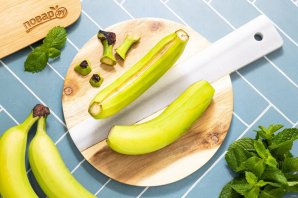 Банановые чипсы в аэрогриле - фото шаг 2