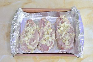 Антрекот свиной - фото шаг 6