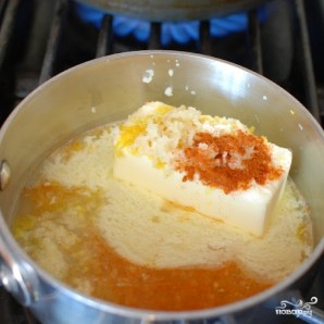 Паста с жареными креветками и лимонно-чесночным маслом - фото шаг 6