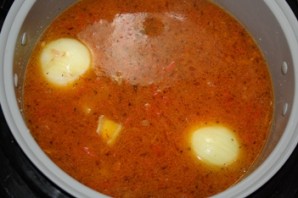 Суп из баранины в мультиварке - фото шаг 6