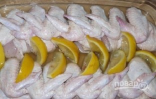 Куриные крылышки в лимонном сиропе - фото шаг 3
