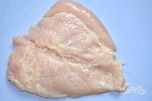 Шашлык из куриного филе на мангале - фото шаг 2