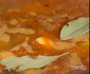 Хрустящий суп из картофеля с сухариками - фото шаг 6