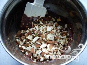 Шоколадный кекс с миндалем - фото шаг 4
