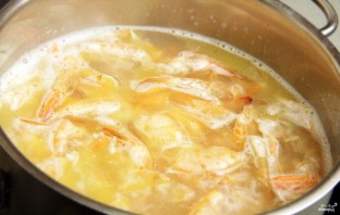 Томатный суп-пюре с креветками - фото шаг 1