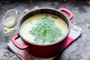 Сырный суп с мидиями - фото шаг 7