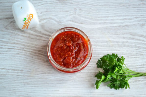 Томатный соус из томатного сока - фото шаг 5