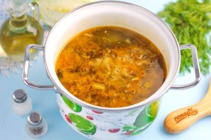 Постные щи - фото шаг 7