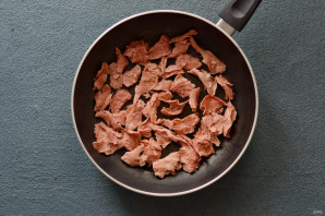 Соевое мясо по-монгольски с кетчупом - фото шаг 4