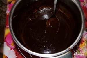 Бисквит с горьким шоколадом - фото шаг 2