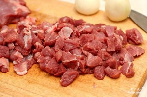 Мясо в армянском лаваше - фото шаг 1