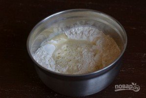 Вкусное тесто для чебуреков - фото шаг 3