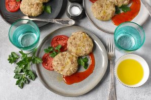 Постные котлеты на пару - фото шаг 13