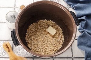 Овсяная каша в мультиварке - фото шаг 3