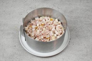 Салат с гранатом - фото шаг 6