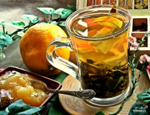 Зеленый чай с медом и лимоном - фото шаг 3