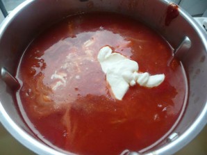 Томатный суп с фаршем  - фото шаг 4