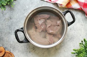 Печень по-корейски