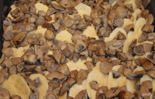 Картофельная запеканка с грибами и сыром - фото шаг 2