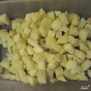 Картошка с чесноком и сыром - фото шаг 1