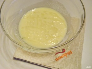 Тесто на кефире на сковороде - фото шаг 3