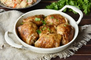 Куриные бедра в соусе - фото шаг 9