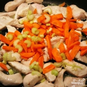 Нут с курицей и овощами - фото шаг 4