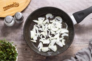 Салат из папоротника - фото шаг 5