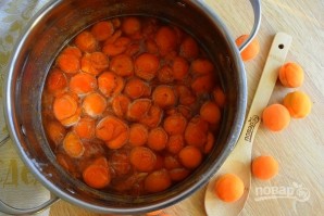 Варенье из абрикосов без косточек "Пятиминутка" - фото шаг 4