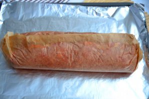 Рулет из фарша с яйцом - фото шаг 13