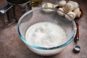 Грибные блины - фото шаг 5