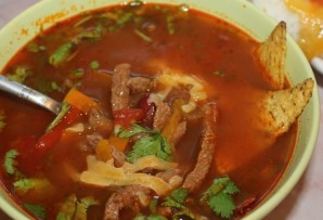 Мексиканский фасолевый суп - фото шаг 10