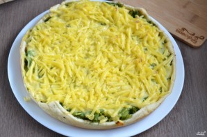 Пирог с брокколи и сыром - фото шаг 8