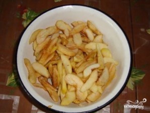 Яблочный пирог на растительном масле - фото шаг 2