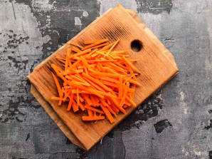 Баклажаны с морковью и болгарским перцем - фото шаг 3