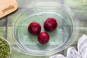 Свёкла в пароварке - фото шаг 5