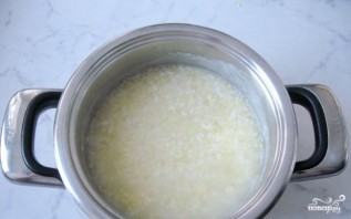 Молочная каша из риса и пшена - фото шаг 4
