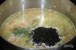Суп с ветчиной и диким рисом - фото шаг 3