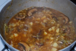 Грибной суп из шампиньонов с картофелем - фото шаг 2